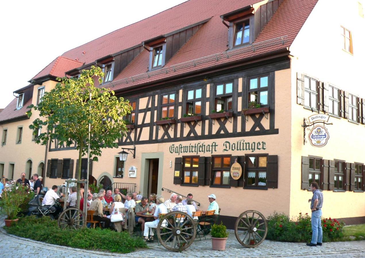 Gasthaus Dollinger Dinkelsbühl Exterior foto